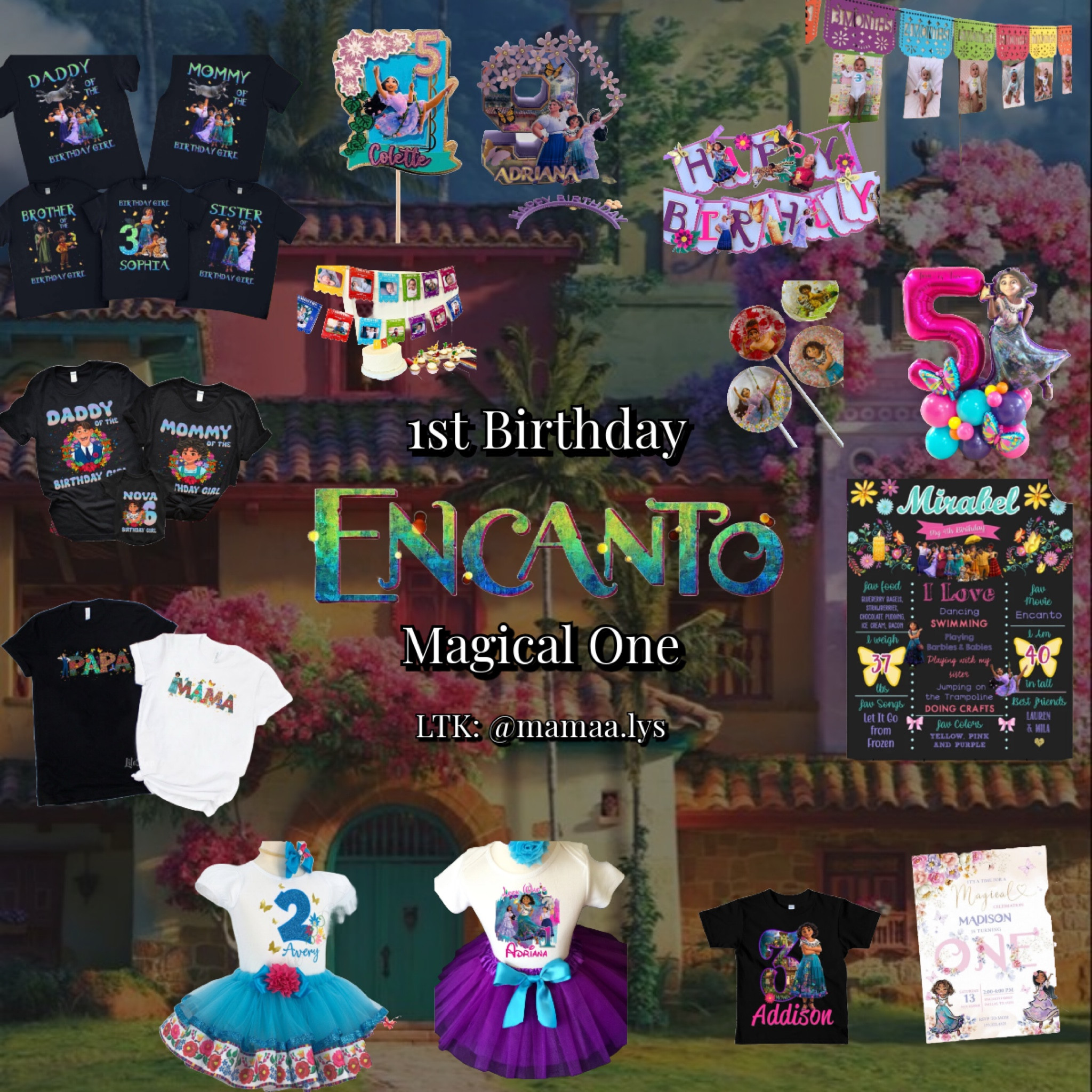 Magical One ✨ Encanto first birthday | Disney first birthday 

#LTKkids #LTKparties #LTKfamily