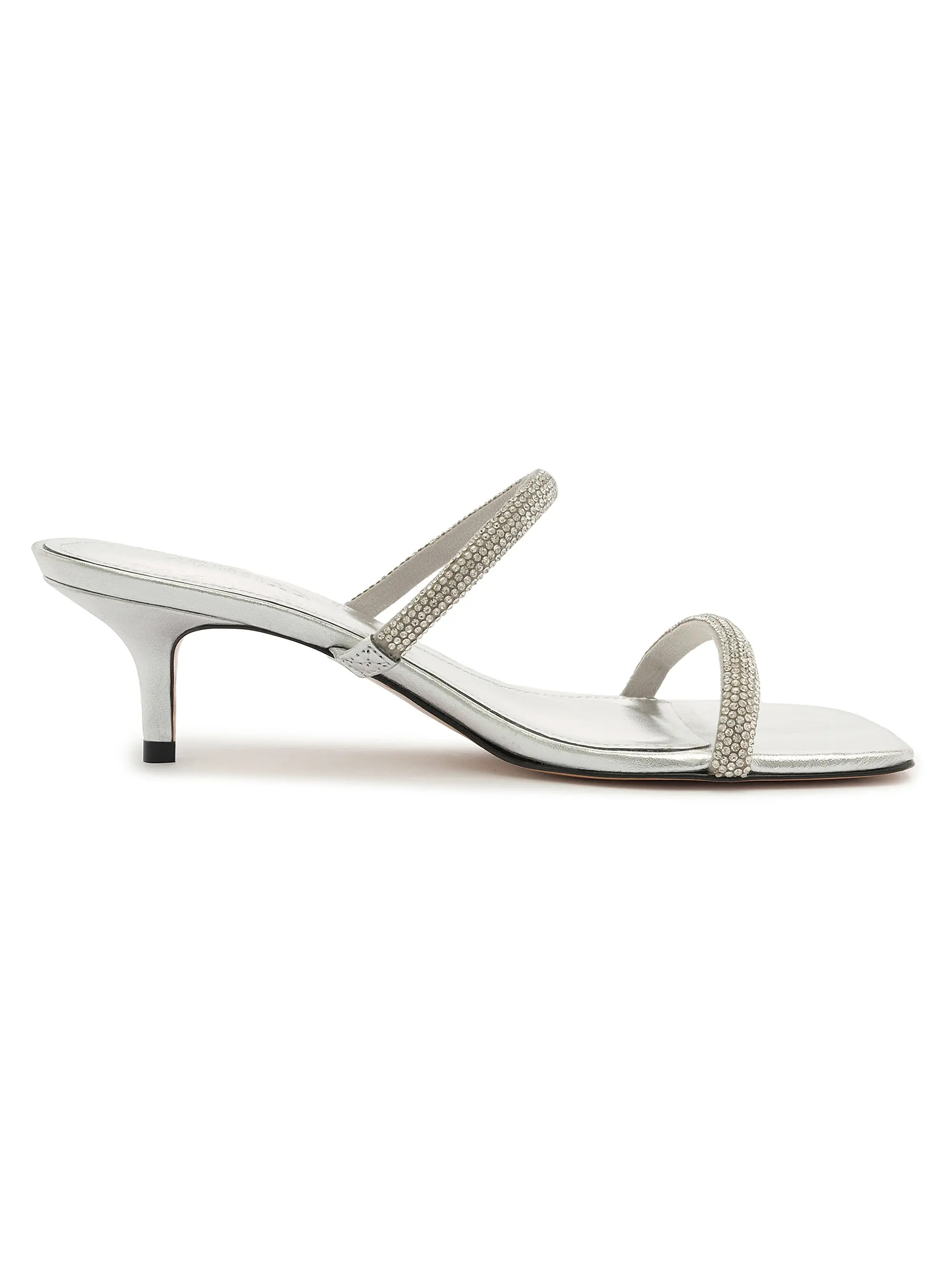 Taliah 50MM Crystal-Embellished Sandals | Saks Fifth Avenue