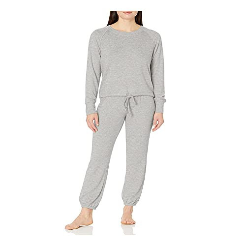 UGG Women's Gable Set Pajamas, Grey Heather, 2X | Amazon (US)