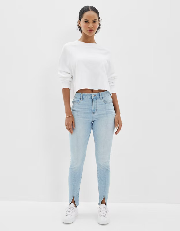 AE Ne(x)t Level Curvy High-Waisted Jegging | American Eagle Outfitters (US & CA)