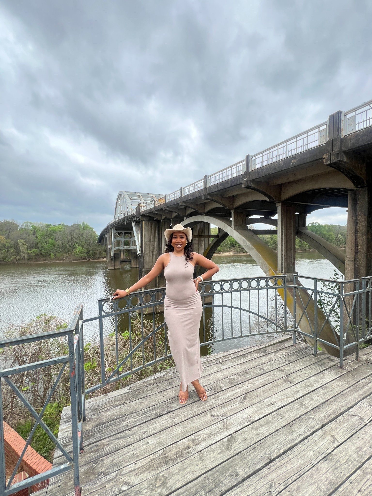 Who said you can't rock a cowgirl hat with your fitted dress? Spring style just got a whole lot sassier 🤷🏾‍♀️ #VacationStyle #FashionForward #SpringFashion

#LTKTravel #LTKOver40 #LTKStyleTip