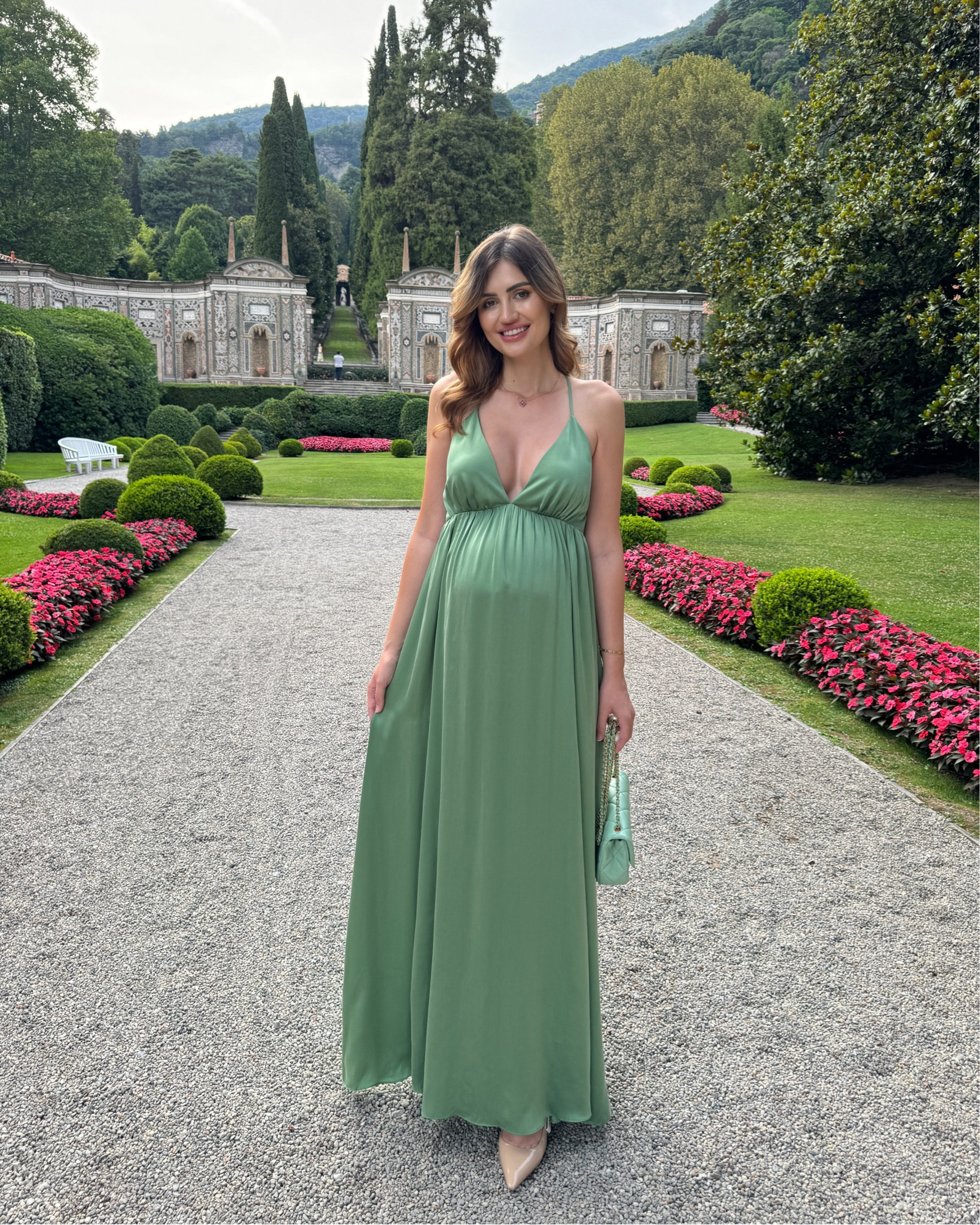 Silk maxi dress worn for my birthday (currently on sale). I am wearing size 1, my regular size. This dress comes in different colors, is backless and has adjustable straps. I recommend wearing it with nipple covers for a seamless look

#LTKBump