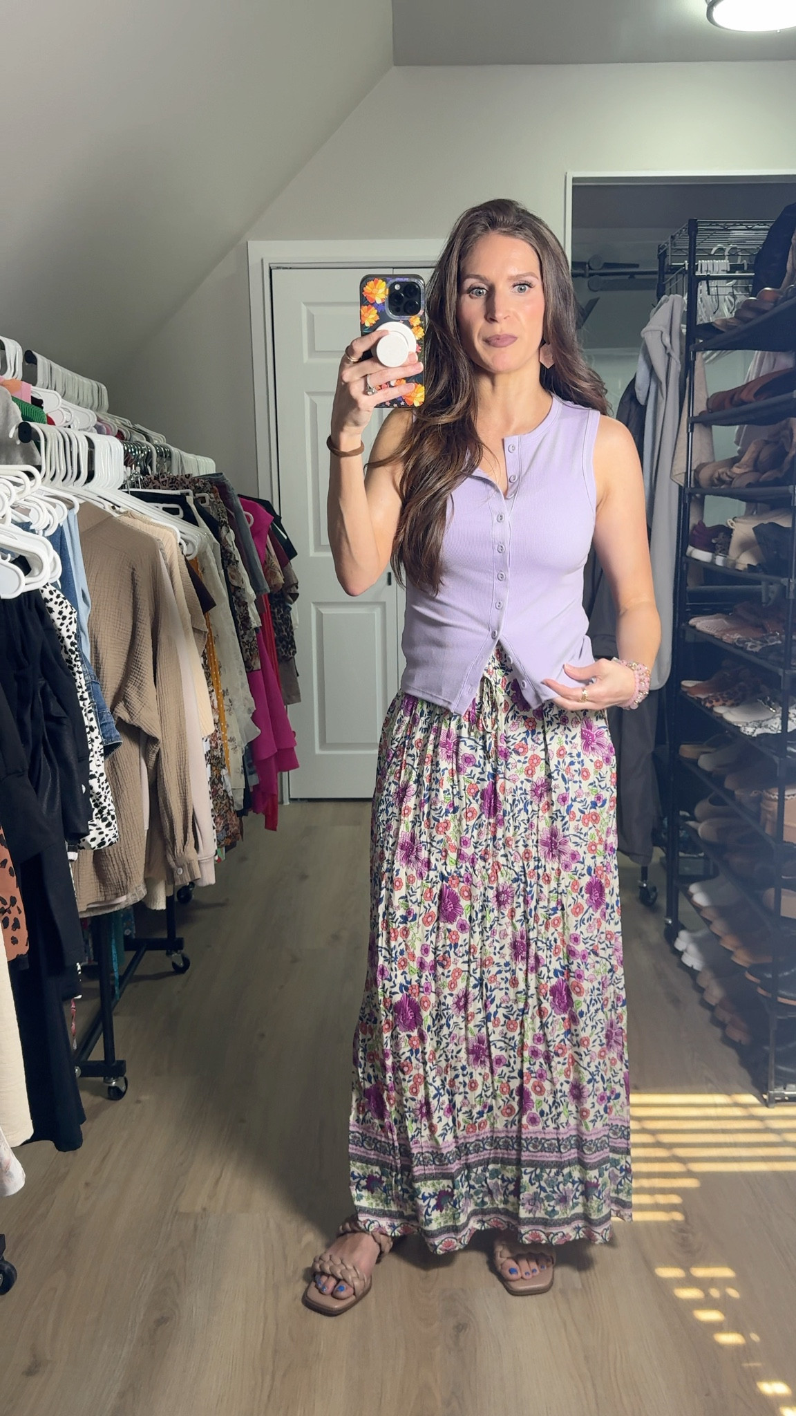 Prettiest Spring & Summer ootd! Wearing a small tank and maxi skirt  

#LTKootd #LTKgrwm #LTKSeasonal
