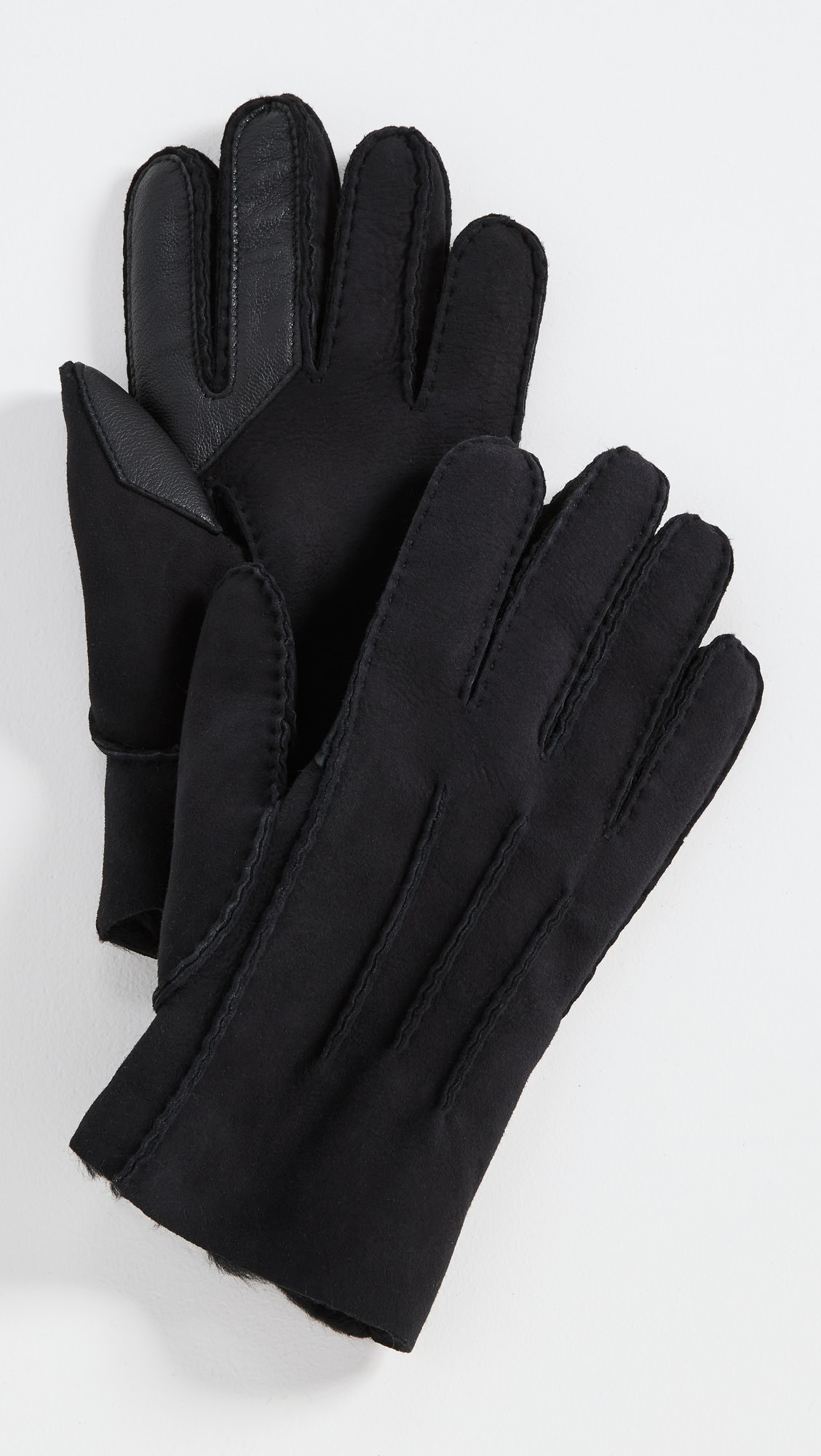 Contrast Sheepskin Gloves | Shopbop
