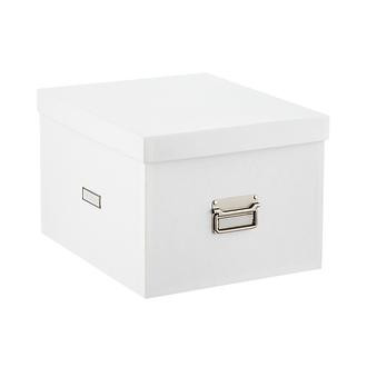 Letter-Size Hanging File Folder White Pkg/6 | The Container Store