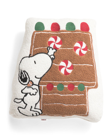 19x20 Gingerbread House Pillow | TJ Maxx