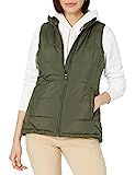 Amazon Essentials Women's Mid-Weight Puffer Vest, Olive, Small | Amazon (US)