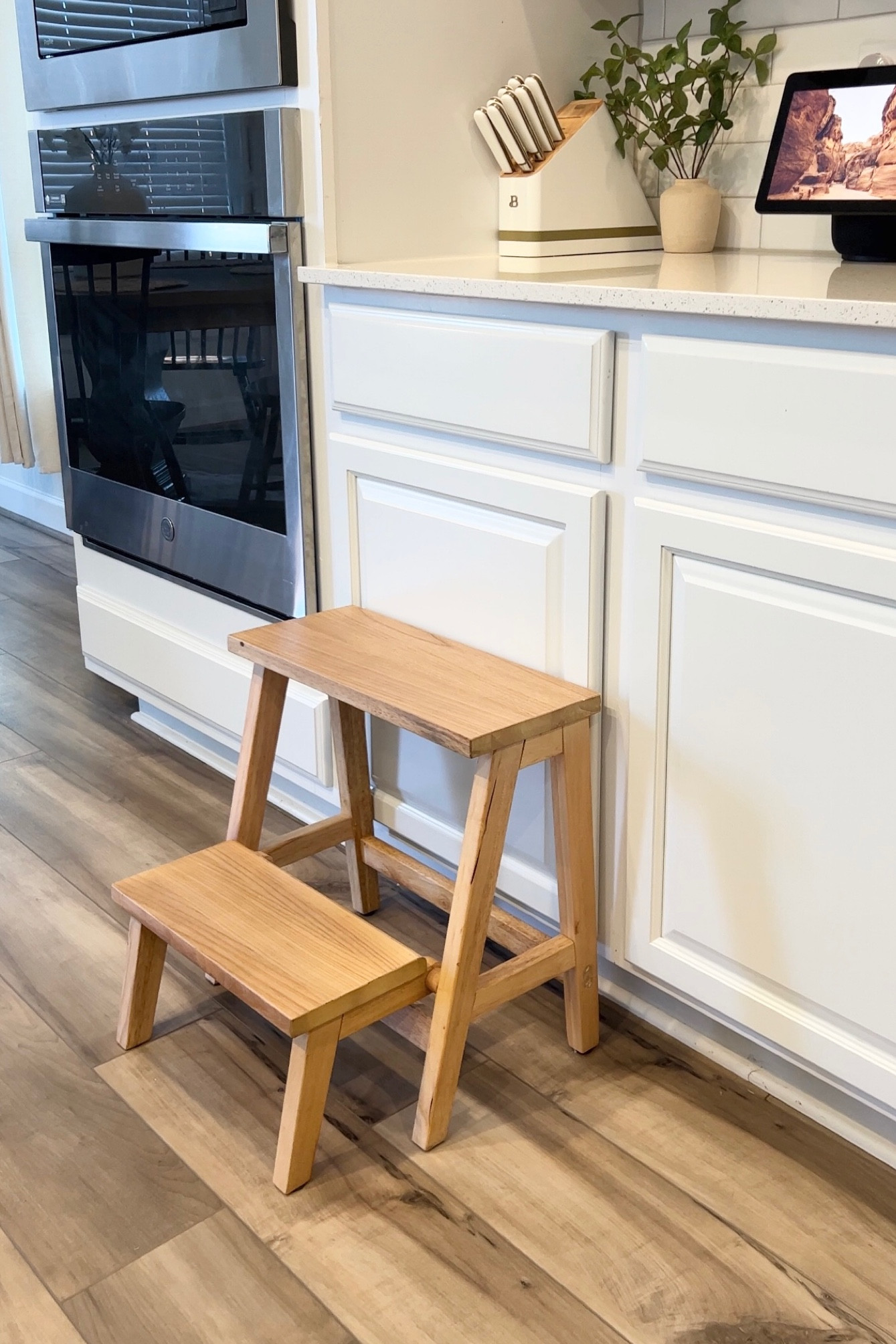 Hearth & Hand wooden step stool 