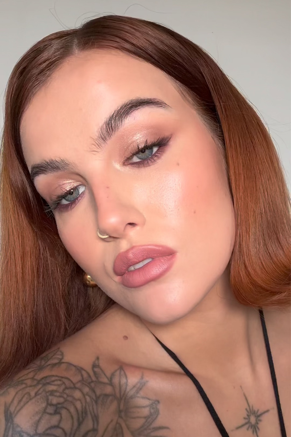 bronzey glam 🌹⭐️ 
#makeup
