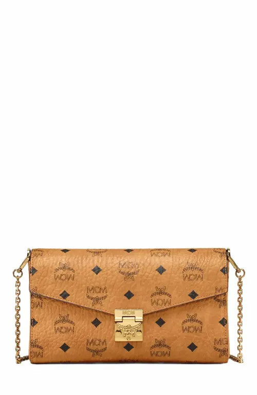 MCM Tracy Crossbody in Visetos in Cognac at Nordstrom | Nordstrom
