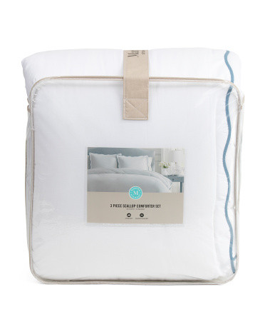 Simple Scallop Comforter Set | TJ Maxx