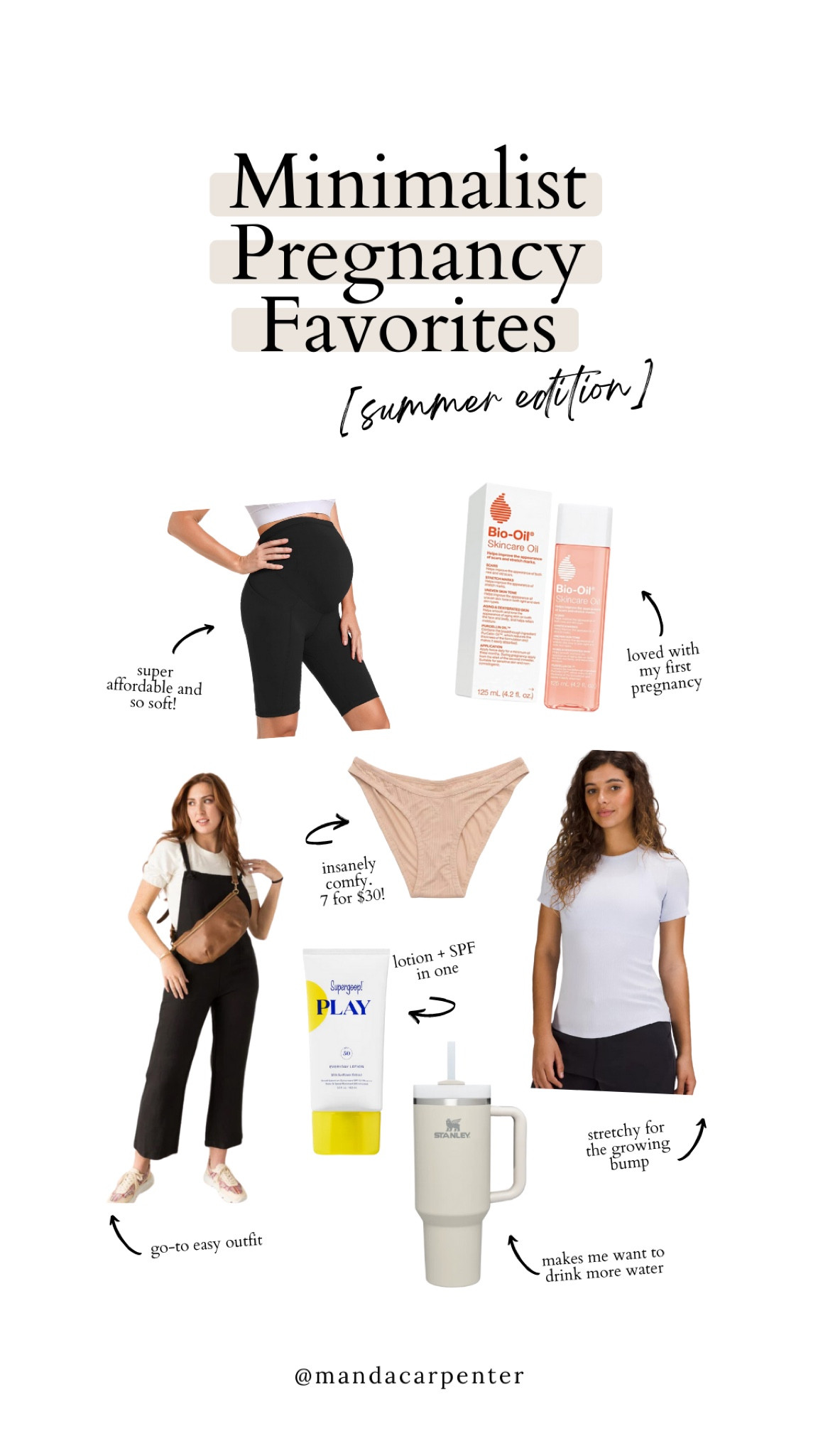 Keeping this second pregnancy as simple as possible! 🤰 Here’s what I’m using in my second trimester this spring/summer. 

The black jumpsuit can be found here (use code ALONGERTABLE15 for 15% off): https://www.ableclothing.com/products/jorja-soft-twill-dungarees

#LTKbump #LTKunder100 #LTKSeasonal