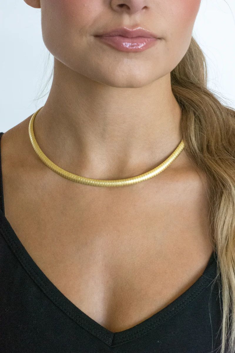 Shining through the Night Gold Plated Necklace | Apricot Lane Boutique