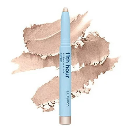 ALLEYOOP 11th Hour Cream Eye Shadow Sticks - Baby Pearl (Shimmer) - Award-winning Eyeshadow Stick - Smudge-Proof and Crease Proof for Over 11 Hours - Easy-To-Apply and Compact for Travel 0.05 Oz | Walmart (US)