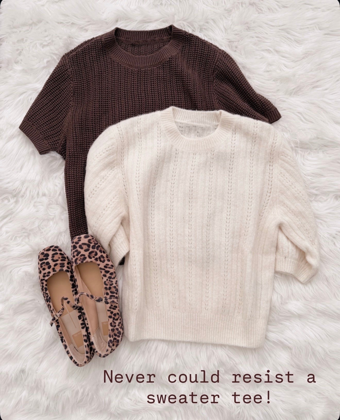 These sweater tees are one of those pieces I reach for constantly in spring because they’re cozy, flattering, and so easy to style with jeans or neutral flats. I love having both a light and darker shade to mix into everyday outfits.

sweater tee women, spring transition tops women, lightweight knit short sleeve sweater women, casual spring outfits women over 40, neutral spring wardrobe essentials women, comfy spring tops women, spring capsule wardrobe knit tops, everyday spring outfit ideas women

#LTKOver40 #LTKWorkwear #LTKTravel