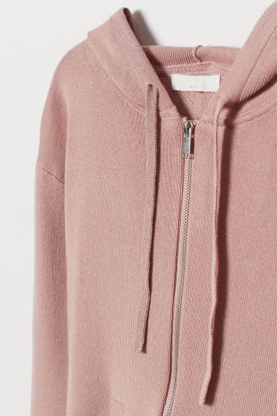 Fine-knit Hooded Jacket | H&M (US + CA)