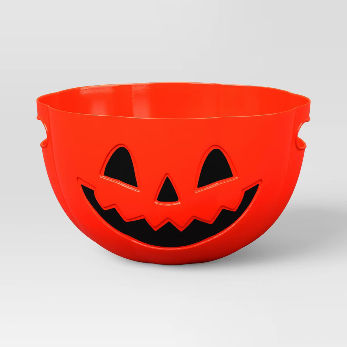 3L Plastic Round Shaped Pumpkin Candy Serving Bowl - Hyde and EEK! Boutique™ | Target