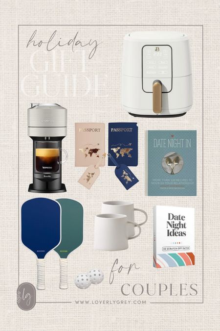 Gift ideas for couples! Things they will use and love! 

Loverly Grey, couples gift guide 

#LTKGiftGuide #LTKstyletip