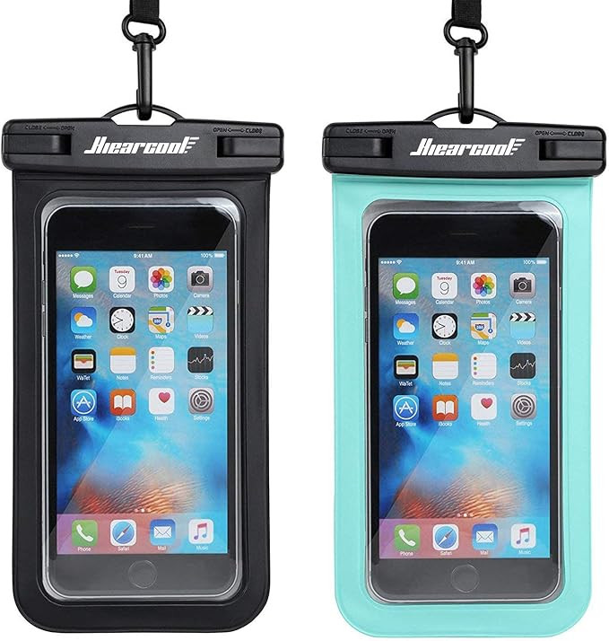 Universal Waterproof Case,Waterproof Phone Pouch Compatible for iPhone 11 12 Pro Max XS XR Samsun... | Amazon (US)