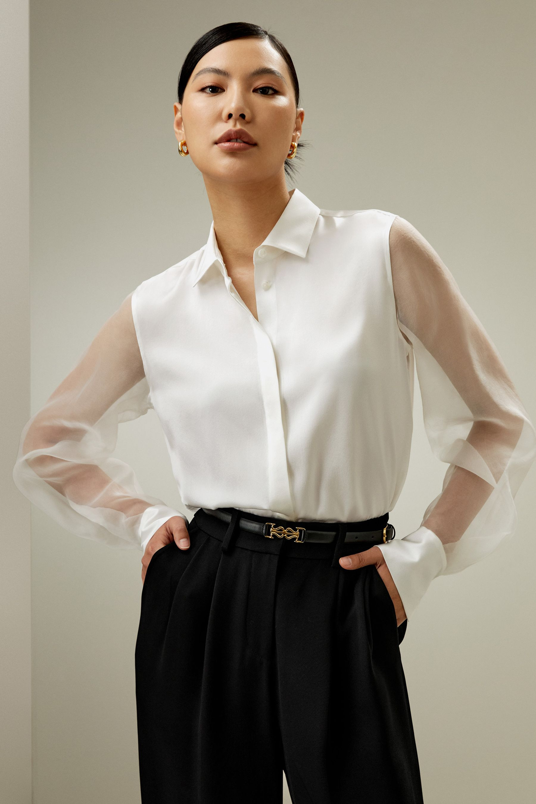 Ethereal Silk Shirt | LilySilk