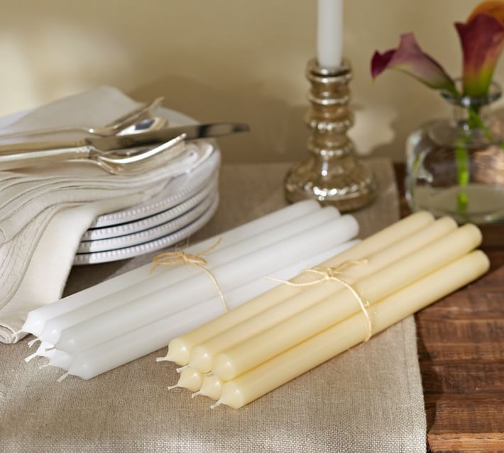 Unscented Taper Candle, Set of 6 | Pottery Barn (US)