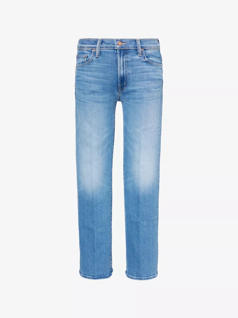 Mr Rambler zipped-ankle straight-leg mid-rise  stretch-denim jeans | Selfridges