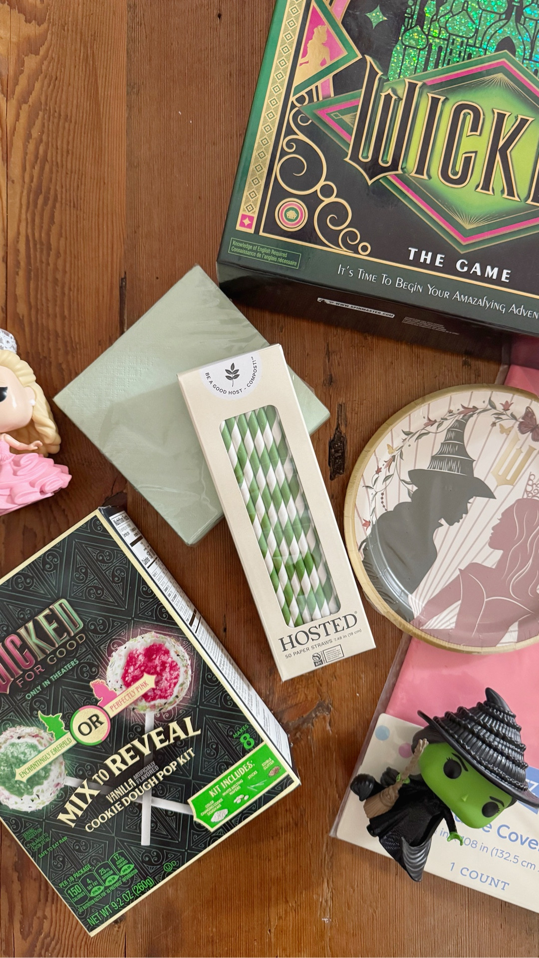 Getting ready for Wicked! I’m gathering items for a little party for the kids and I before we see the movie. 🍿 🎥 

#LTKKids #LTKSeasonal #LTKHome