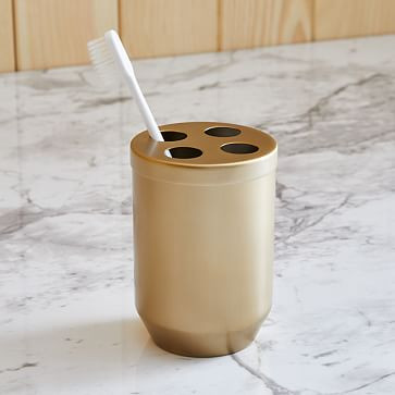 Caspian Metal Bath Accessories | West Elm | West Elm (US)