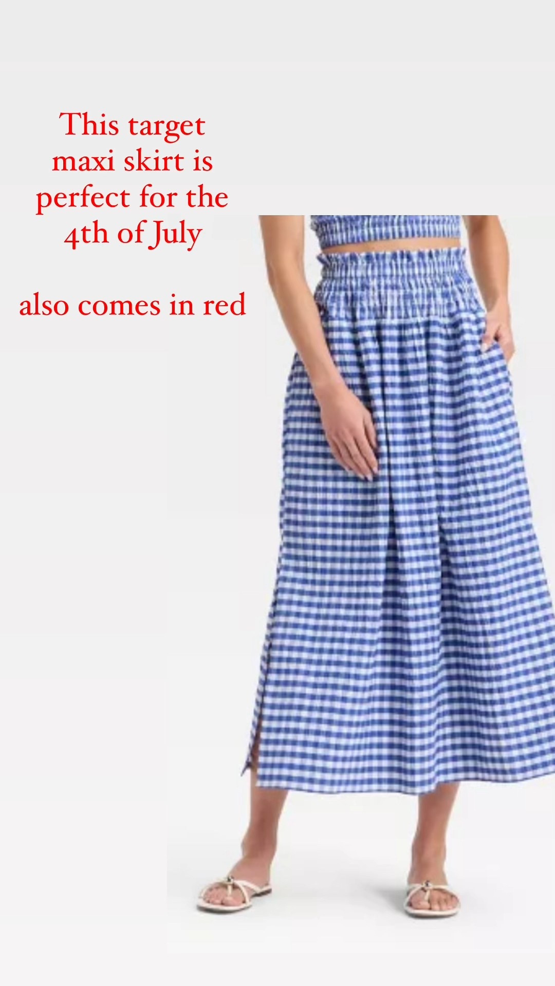Such a cute skirt for the 4th of July! 

#LTKSeasonal #LTKStyleTip #LTKFindsUnder50