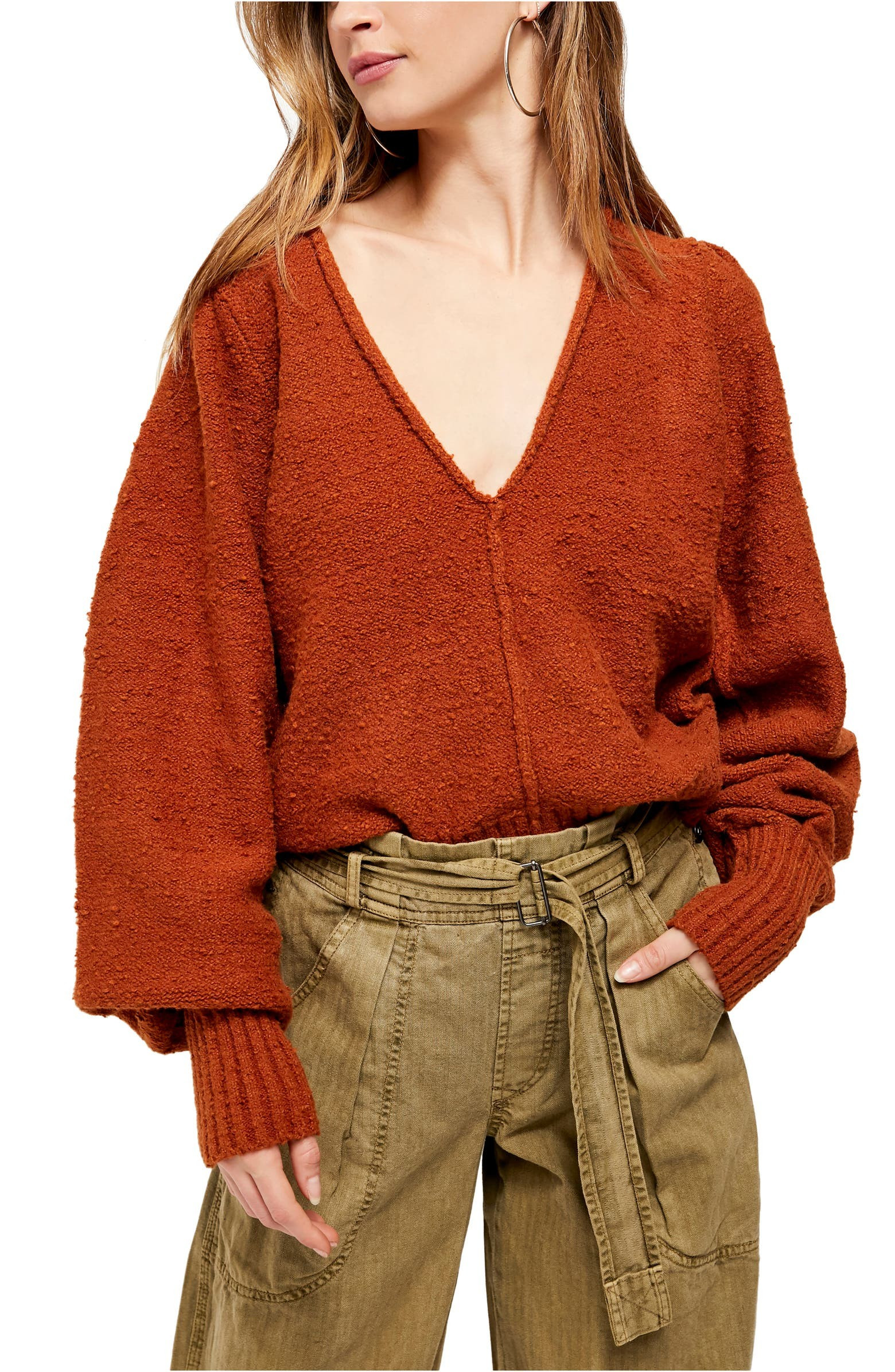 Free People Reverie V-Neck Sweater | Nordstrom | Nordstrom