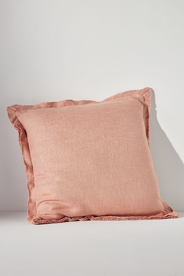 Luxe Linen Blend Pillow | Anthropologie (US)