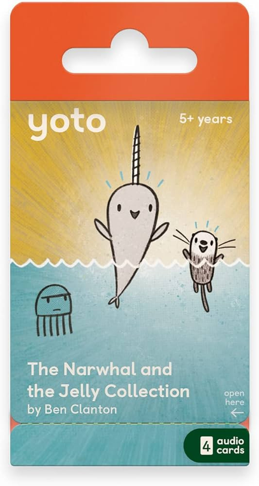 Yoto The Narwhal & Jelly Collection by Ben Clanton – 8 Kids Audio Cards for Use with Player & M... | Amazon (US)