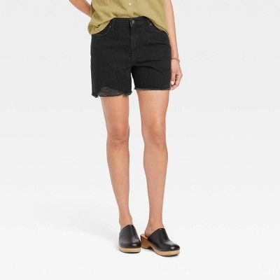 Women's Mid-Rise Boyfriend Jean Shorts - Universal Thread™ | Target