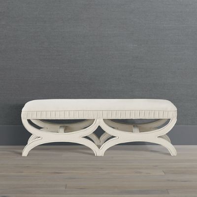 Theo Upholstered Bench | Frontgate