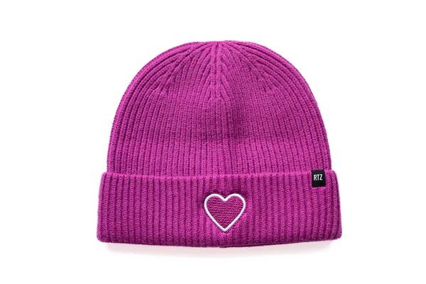 Boysenberry Heart Beanie | Rey to Z