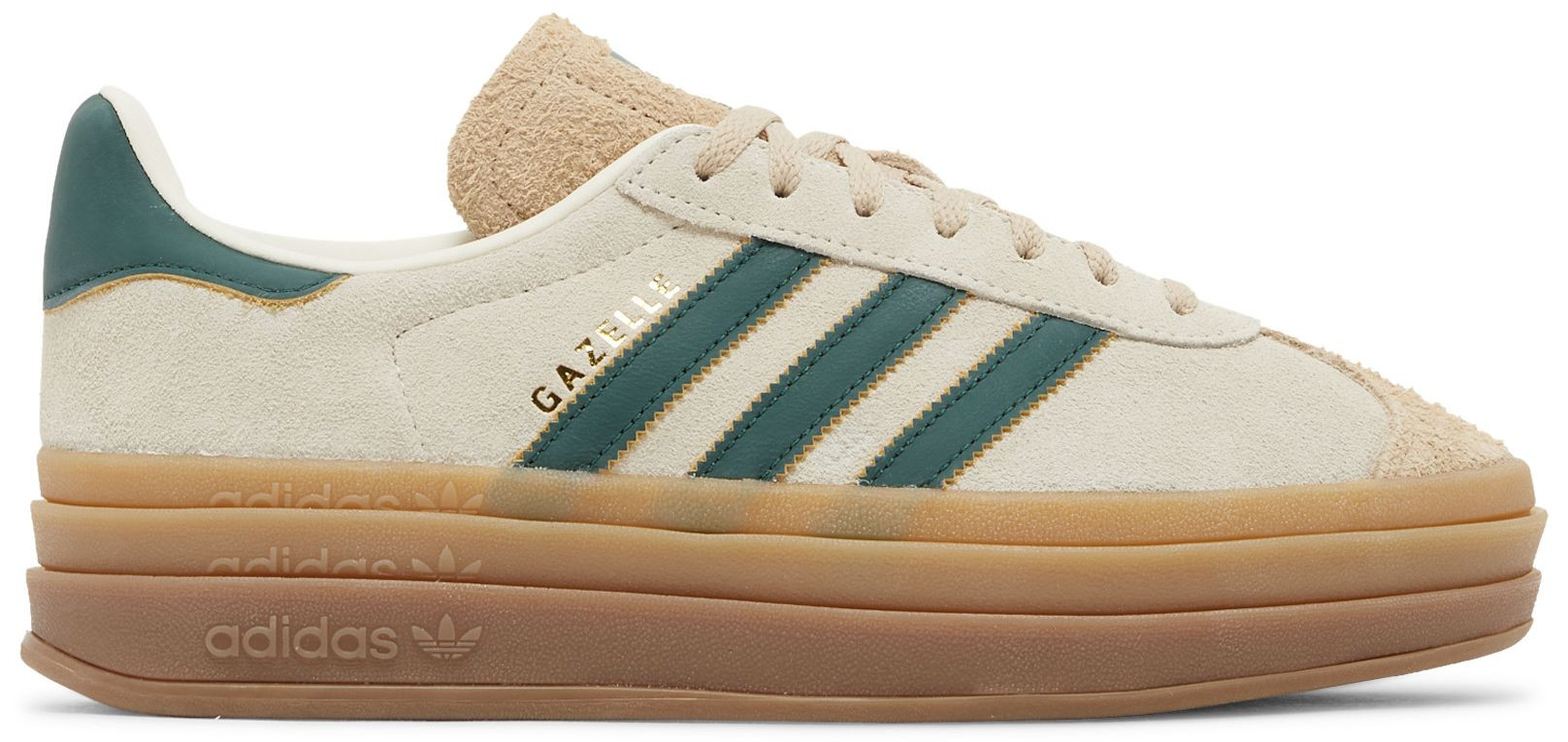 Buy Wmns Gazelle Bold 'Cream Collegiate Green' - ID7056 - Cream | GOAT | GOAT