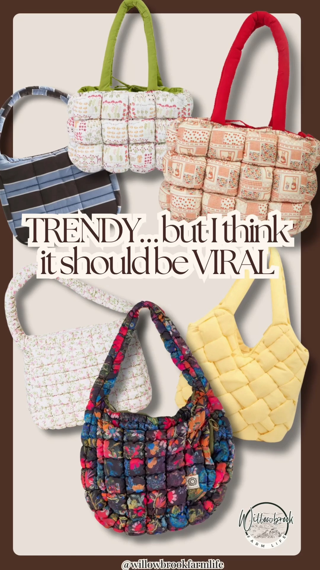 Puffer Tote, Cloud Bag, Bubble Bag… whatever you call it; they’re so fun! 
I always love a pop of yellow- but the @Natural Life bag has my heart! Adding to my cart!!

#LTKSaleAlert #LTKootd #LTKgrwm