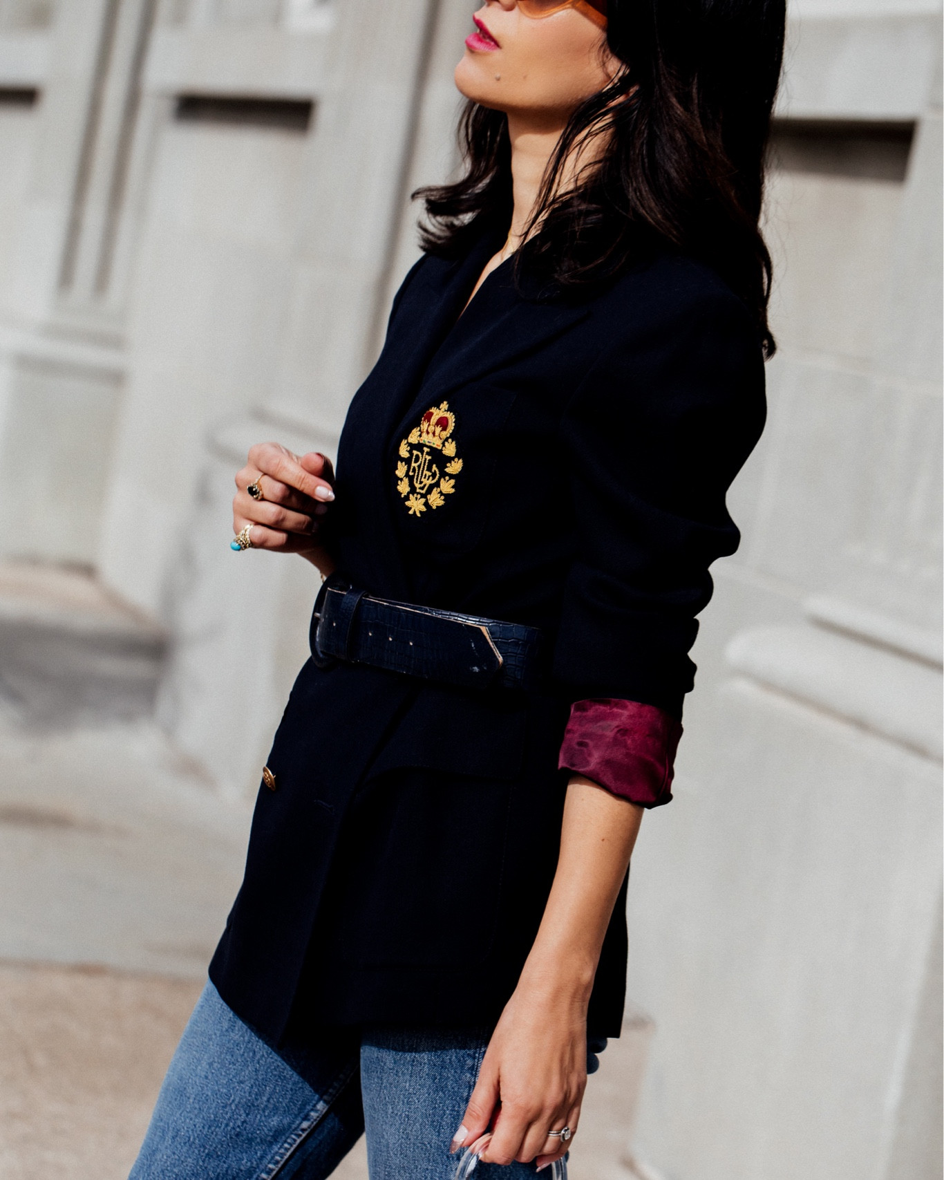 LadyMama POLO Ralph Lauren S 2点 Polo Ralph Lauren polo shirt women's red color at PRM US