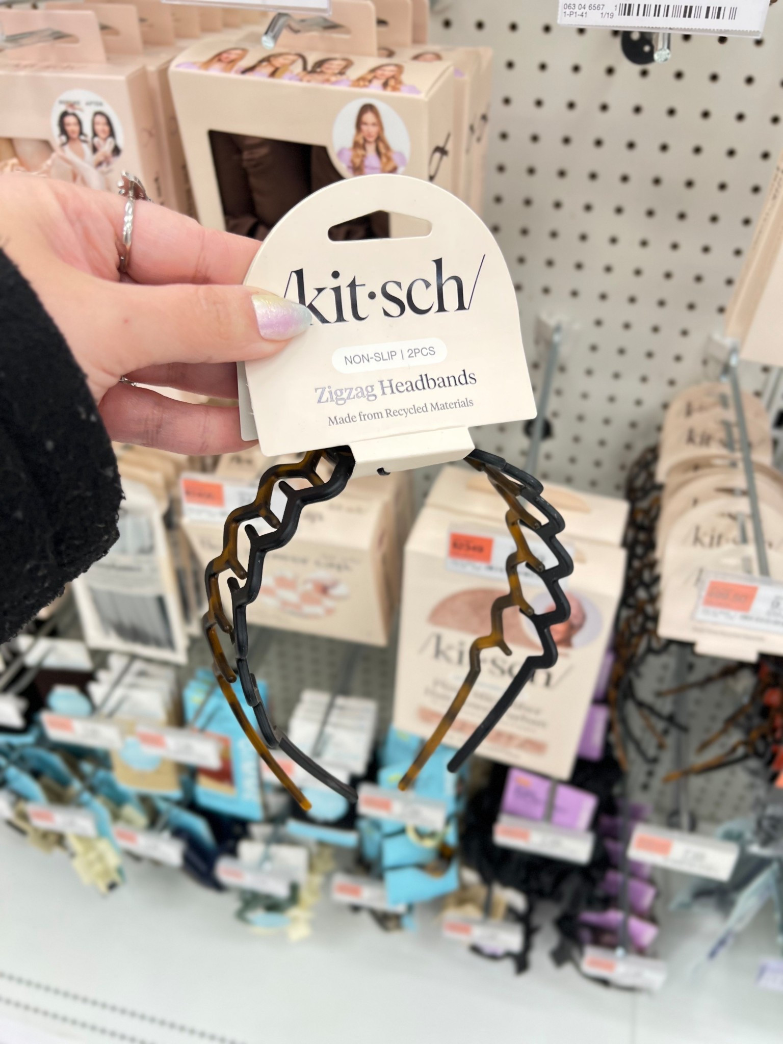 Kitsch Rabs Zig Zag Recycled Headband - Black/Tortoise - 2pk

#LTKselfcare #LTKgrwm #LTKBeauty