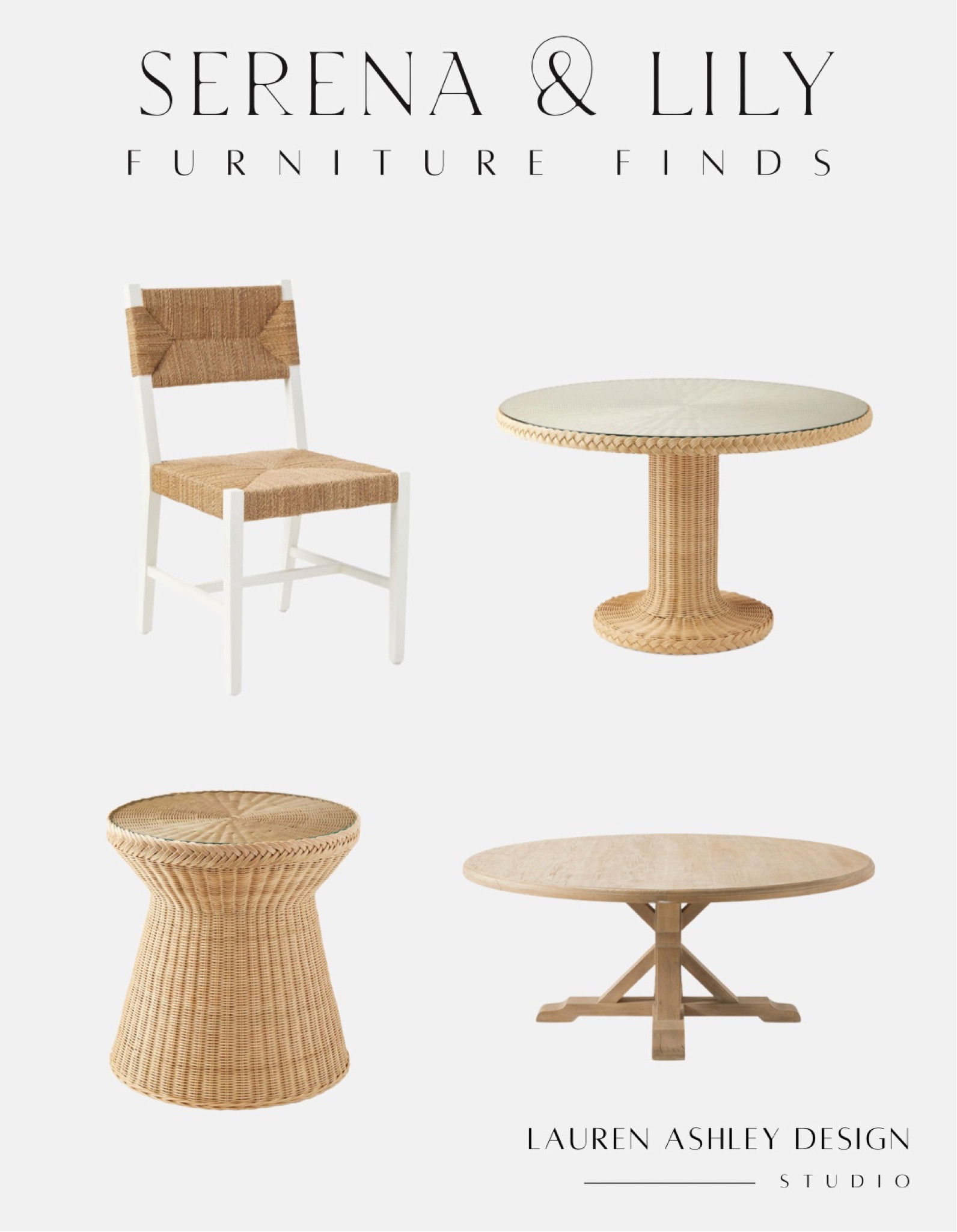 Serena & Lily furniture finds 

#LTKhome #LTKsalealert