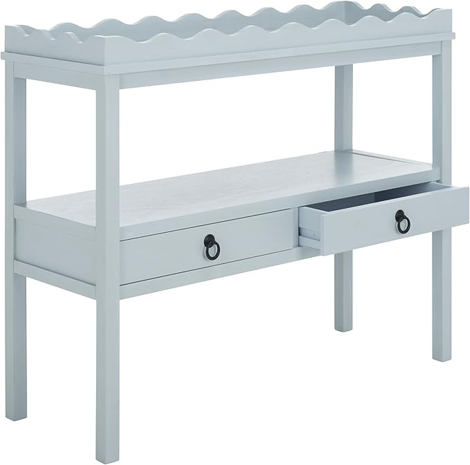SAFAVIEH Home Collection - Darlyn Console Table, Light Violet Finish with 2 Drawers and Lower She... | Amazon (US)