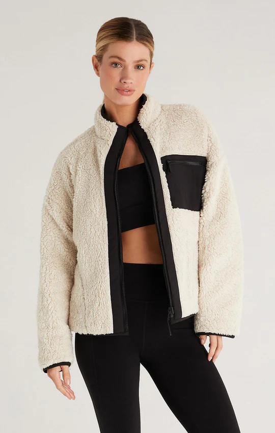On-The-Go Reversible Quilted Sherpa Jacket | Z Supply