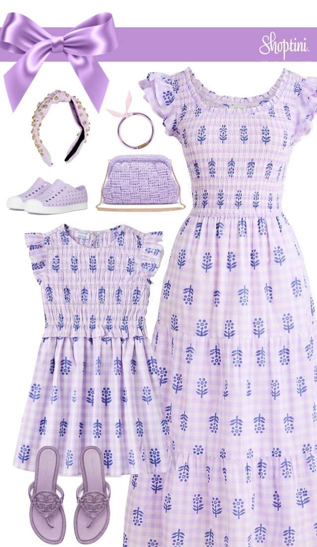 Matching Mom + Me in Lovely Lavender Gingham

#LTKMothersDay #LTKSaleAlert #LTKKids