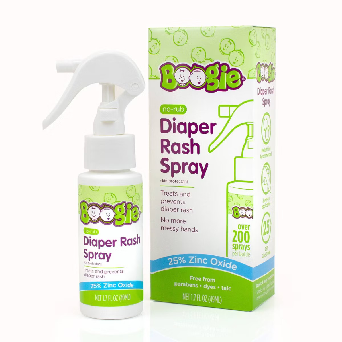 Boogie Wipes Diaper Rash Spray - 1.7 fl oz | Target