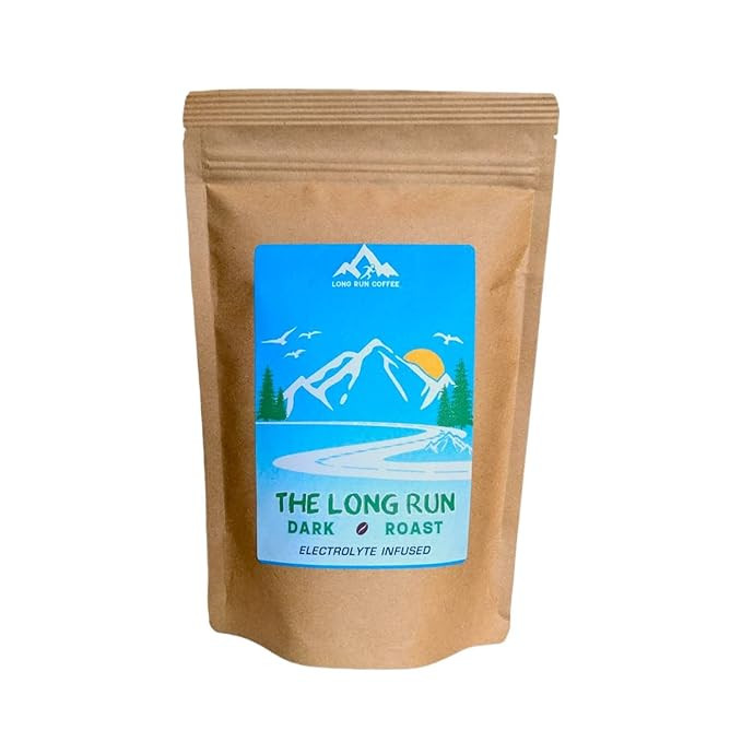 Long Run Coffee - Dark Roast - Infused with Electrolytes Powder - Athlete Hydration - Coffee for ... | Amazon (US)
