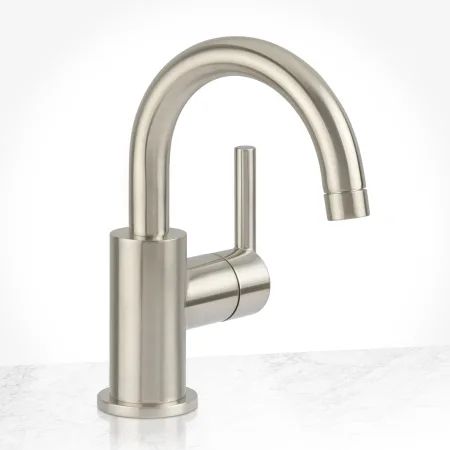 Mia Single Hole Side Lever Bathroom Faucet - Includes Push-Pop Drain Assembly and Optional Deck P... | Build.com, Inc.