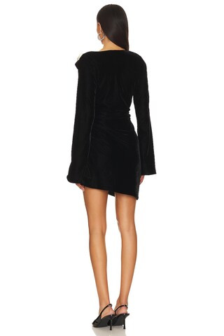 Tamera Mini Dress in Black | Revolve Clothing (Global)