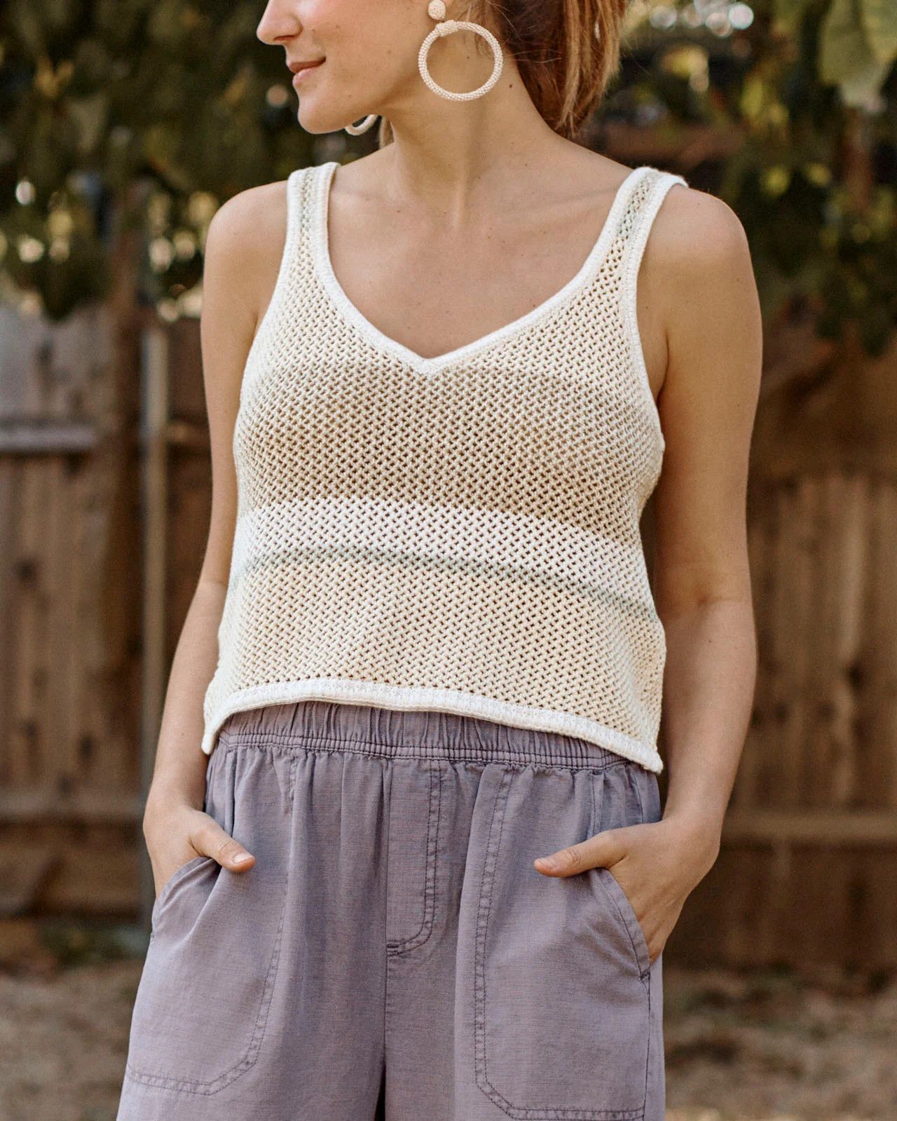 Lonnie Colorblock Sweater Tank | Splendid