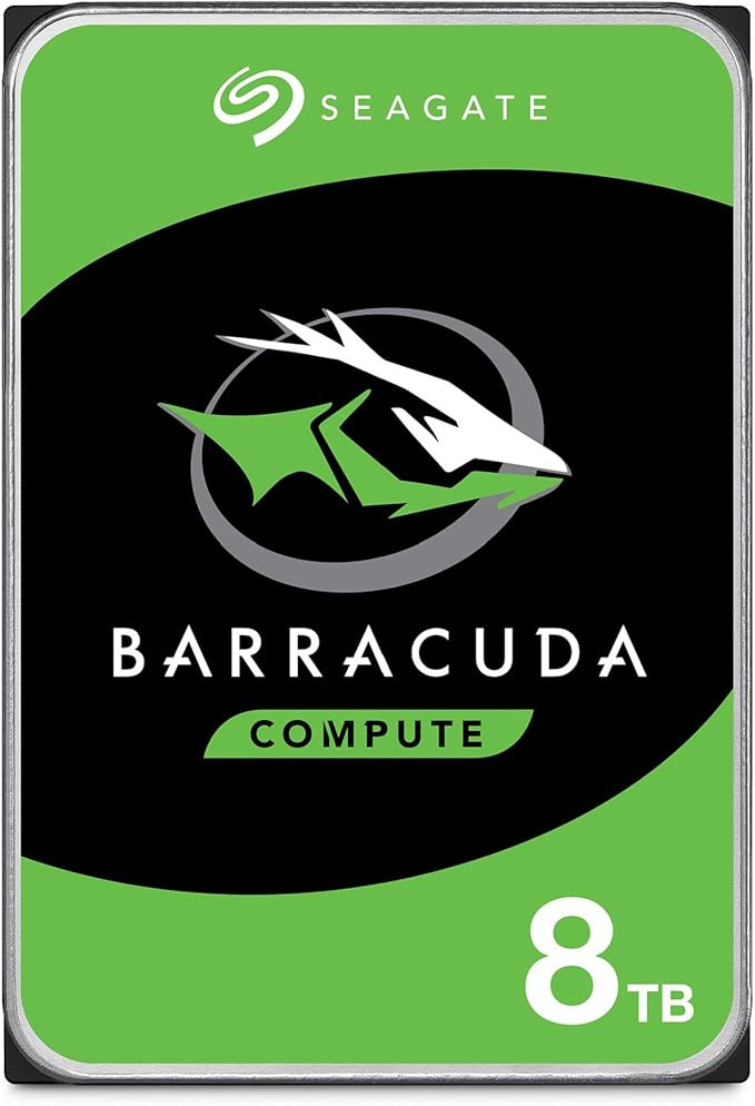 Seagate BarraCuda 8TB Internal Hard Drive HDD – 3.5 Inch Sata 6 Gb/s 5400 RPM 256MB Cache for C... | Amazon (US)