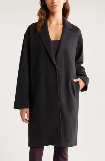 Cloud Fleece Longline Coat | Nordstrom